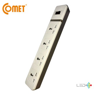 Ổ CẮM NỐI DÀI ĐA NĂNG COMET CESG3402 có nắp che ổ cắm