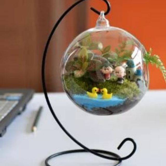 Phụ kiện mô hình vịt mini trang trí tiểu cảnh terrarium