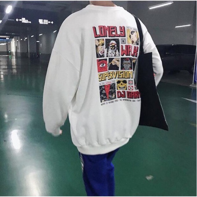 Áo sweater unisex nam nữ lonely có big size vải nỉ bông ngoại cao cấp | BigBuy360 - bigbuy360.vn