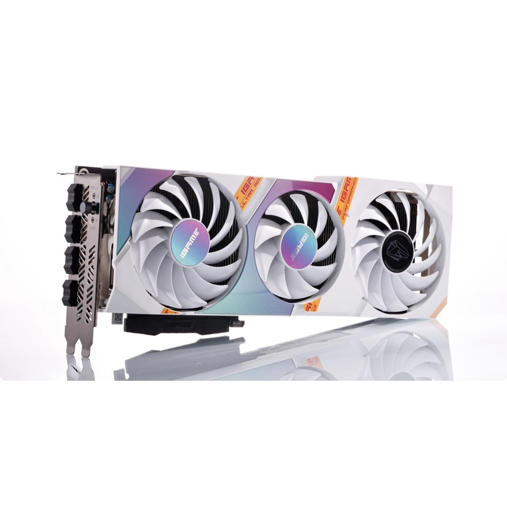 Card màn hình COLORFUL iGame GeForce RTX 3060 Ti Ultra OC White 8G LHR