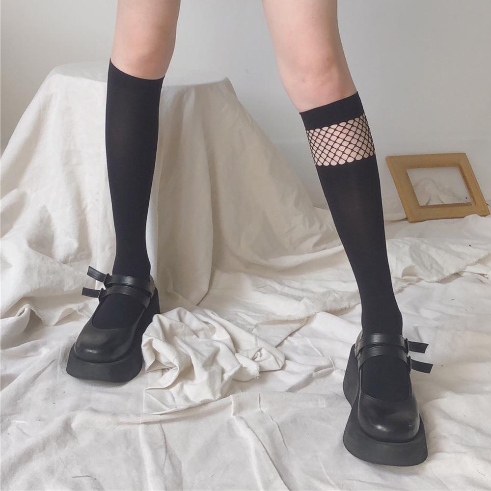 Vớ Lưới Phong Cách Lolita Nhiều Màu Sắc Thời Trang Cho Nữ