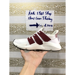 Giày sneaker prophere trắng viền đỏ