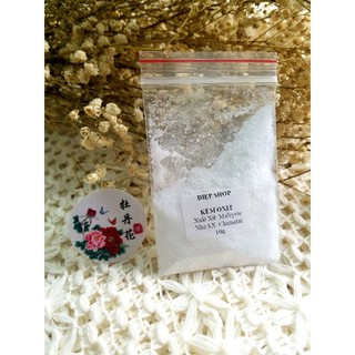 Bột Kẽm Oxit - Nguyên liệu làm son handmade 10g, 50g