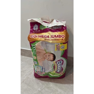 Tã quần bobby mới mega jumbo lõi nén 3mm m112 +4, l96+8, xl84+8, xxl76
