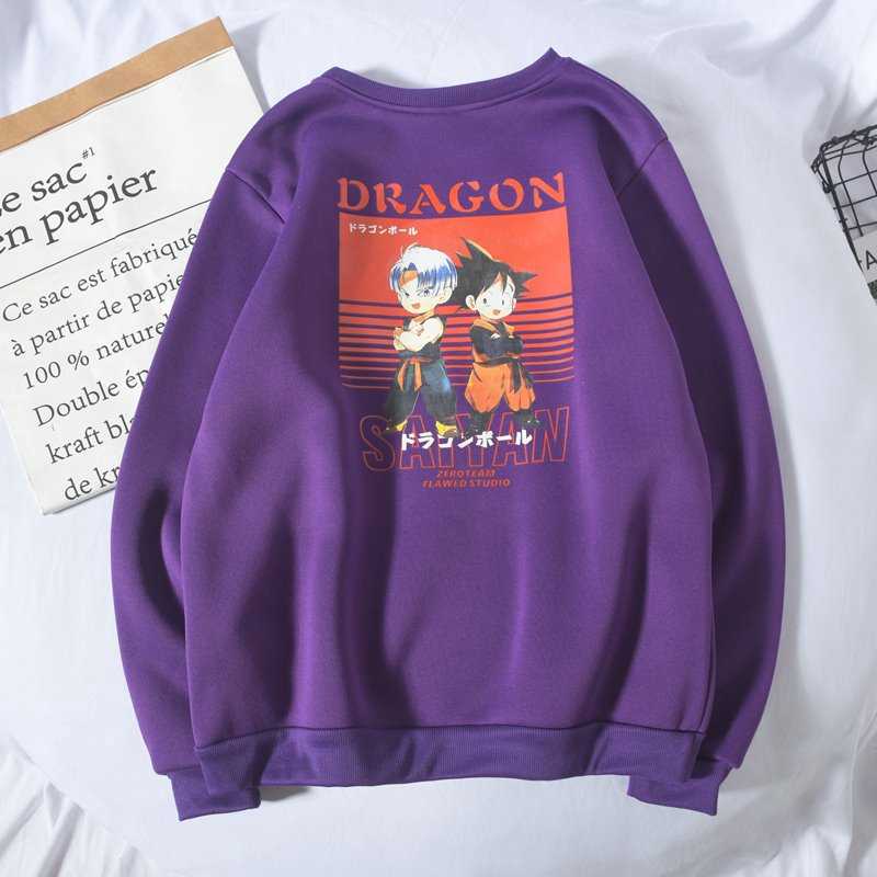 Áo Sweater Chui Đầu In Hình Dragon Ball Goku Atlank Cá Tính | BigBuy360 - bigbuy360.vn