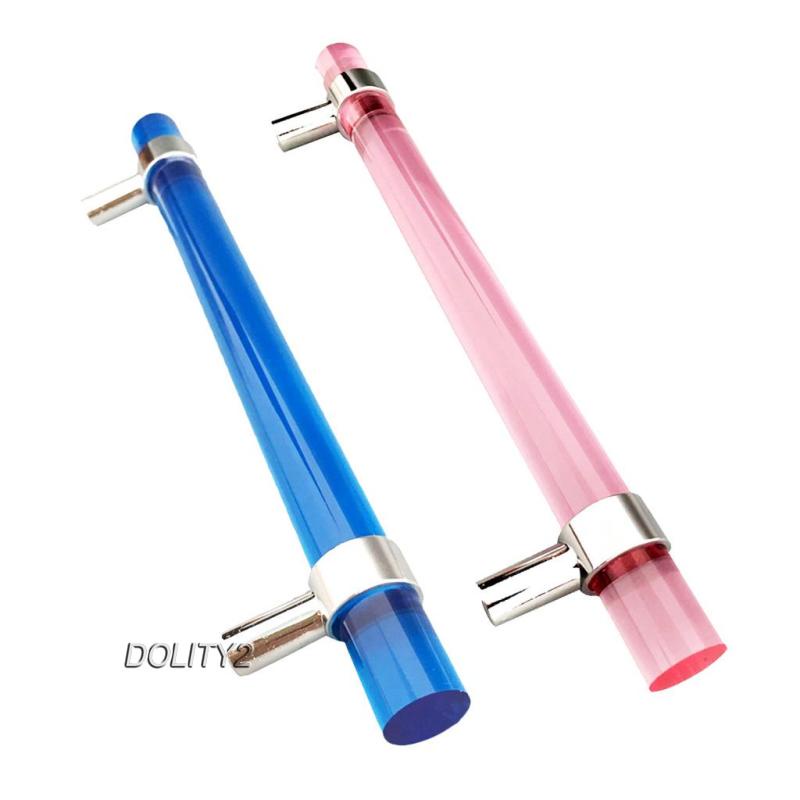 [Dolity2] Set 2 Tay Nắm Cửa Tủ Bằng Acrylic 160mm Màu Hồng