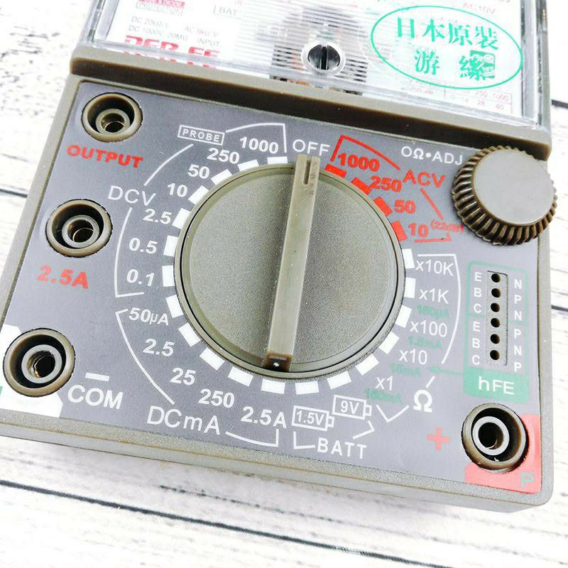 Đồng hồ đo điện vạn năng VOM DE- 960TR có kèm Pin