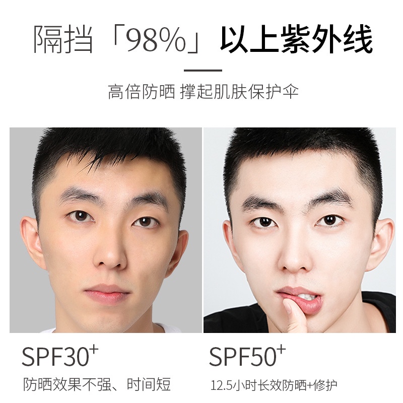 Kem chống nắng body Cho Mặt Và Cơ Thể SPF50+ Giúp Dưỡng Ẩm Da Cho Nam