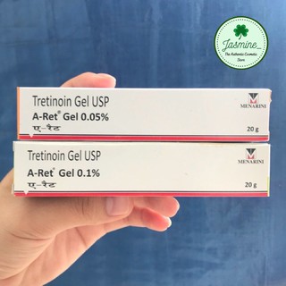 TRETINOIN  ARET GEL CHỐNG LÃO HÓA, GIẢM MỤN, GIẢM THÂM NÁM, CĂNG BÓNG DA 0.05% - 0.1% [CHÍNH HÃNG]