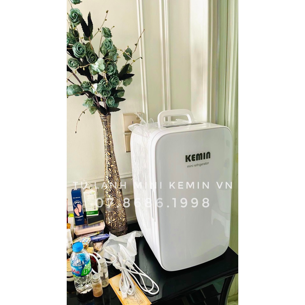 (SẴN)Tủ lạnh kemin chính hãng 25l chỉnh được nhiệt