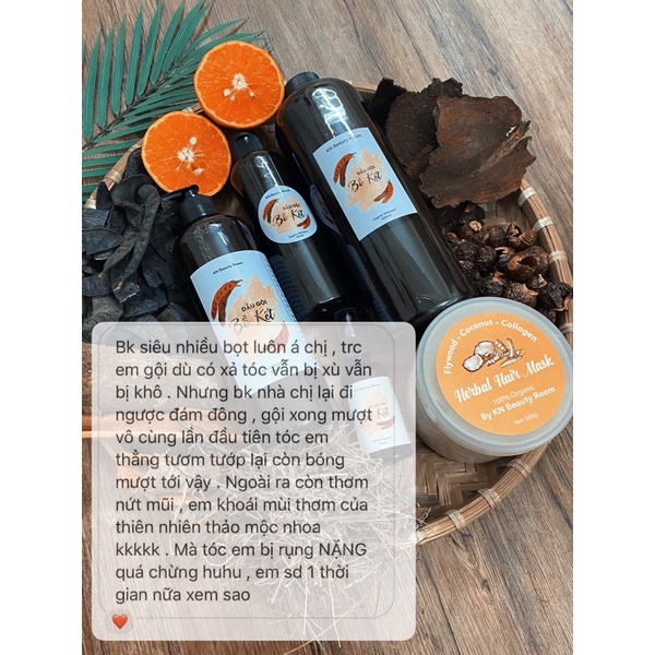 Dầu Gội Bồ Kết Đậm Đặc Chăm Sóc Mái Tóc Dài Và Mềm Mượt- KN Beauty Room | BigBuy360 - bigbuy360.vn