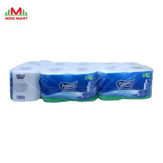 LỐC 10 CUỘN GIẤY VỆ SINH PULPPY
