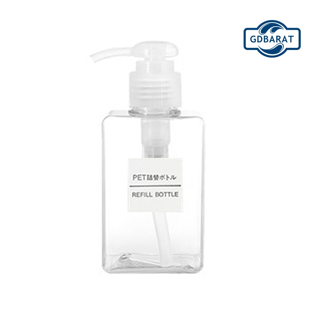 (Hàng Mới Về) Chai Rỗng Đựng Mỹ Phẩm Dạng Lỏng Có Thể Đổ Đầy 280ml