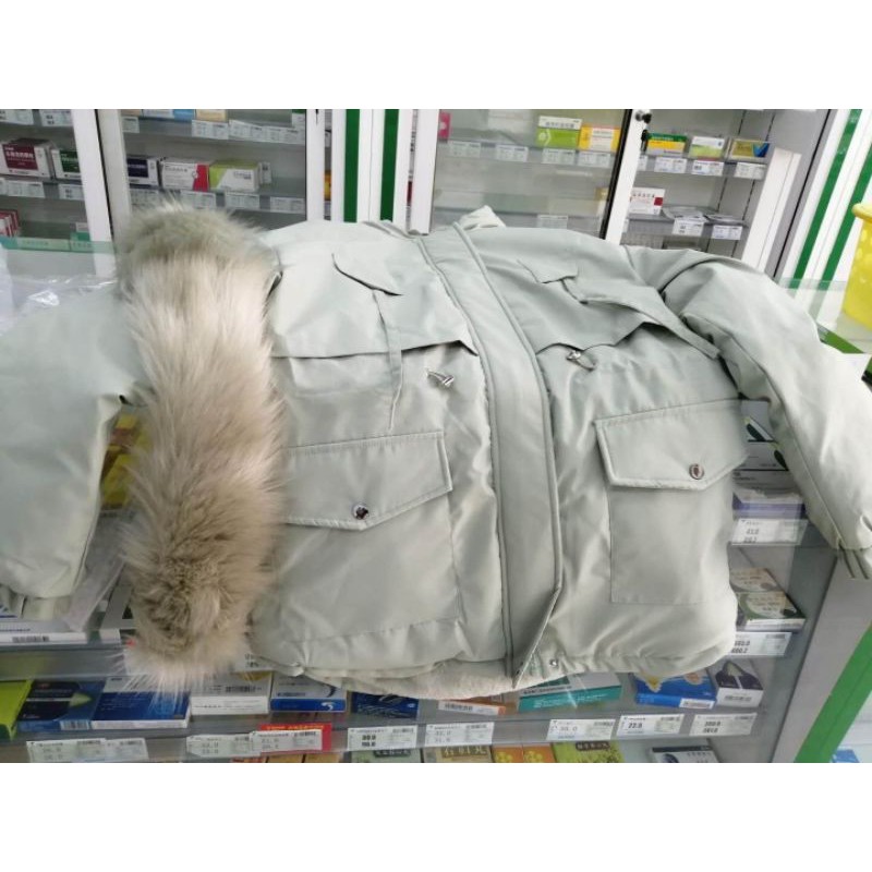 Áo parka lót lông siêu dày ấm