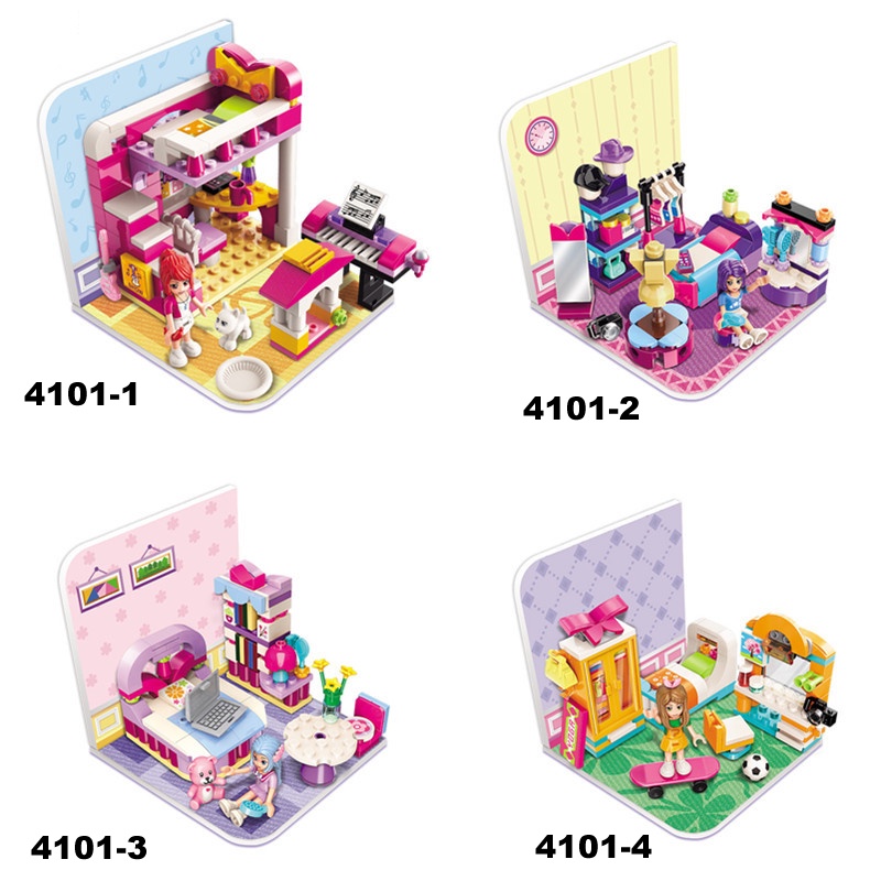 Đồ Chơi Lắp Ráp Mô Hình Tinh Tế - Mô Hình Khu Giải Trí Giành Cho Bé