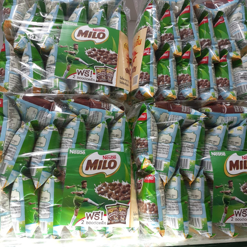 1 Gói Ngũ cốc ăn sáng Milo- Bánh Milo Thái Lan