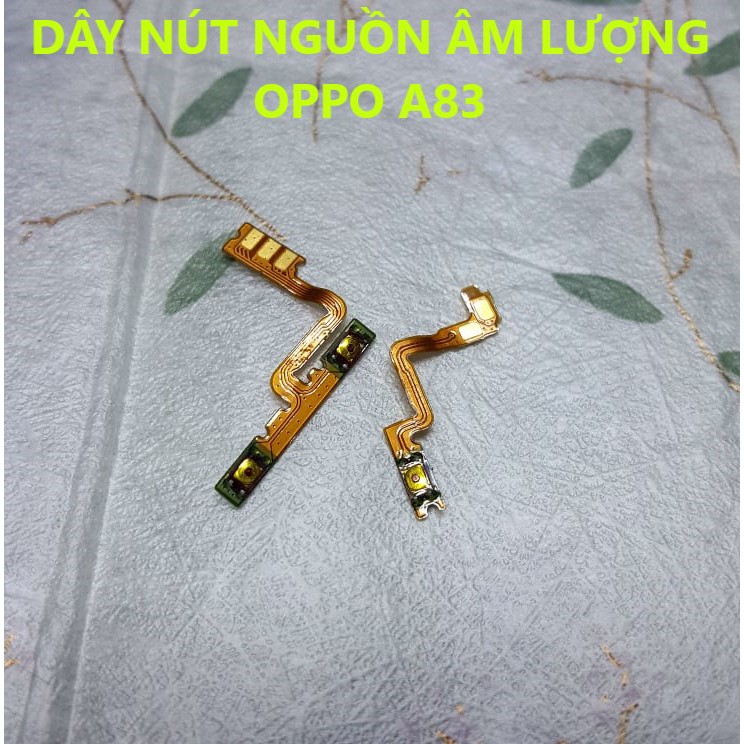 Dây Nút Nguồn, Âm Lượng Oppo A83 CPH1729 CPH1827