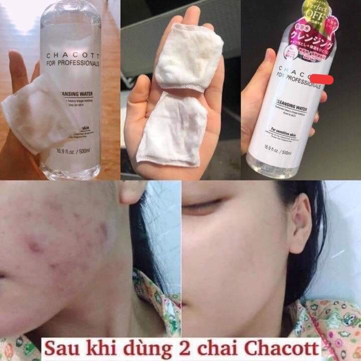 Tẩy Trang Chacott 500ml