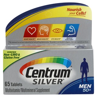Thực phẩm bổ sung : CENTRUM SILVER MEN 50+ 275 viên của Mỹ GIÚP BỔ SUNG VITAMIN VÀ KHOÁNG CHẤT