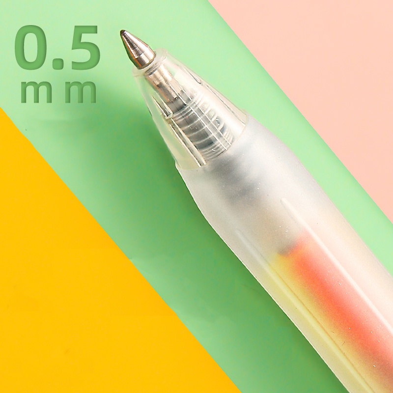 Bút Mực Gel Ngòi 0.5mm Nhiều Màu Sắc Bắt Mắt Tiện Dụng