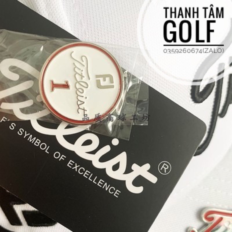 Mũ golf Titleist nón golf lưỡi trai tặng kèm mark bóng