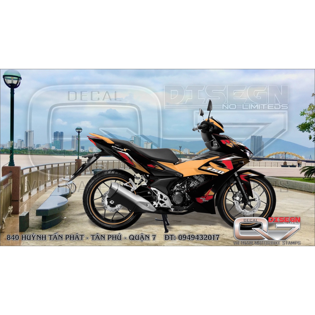 TEM RỜI WINNER X CAM ĐEN