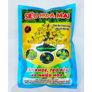 Phân Bón Chuyên Hoa Mai - Siêu Hoa Mai - Cây Khoẻ, Trổ Đều, Nhiều Hoa - Gói 700g