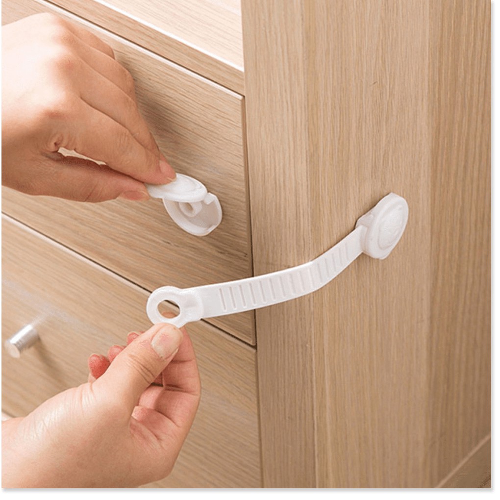 Khóa tủ nhỏ gọn 1 ĐỔI 1  Dụng cụ khóa tủ an toàn , tránh kẹt tay 3266