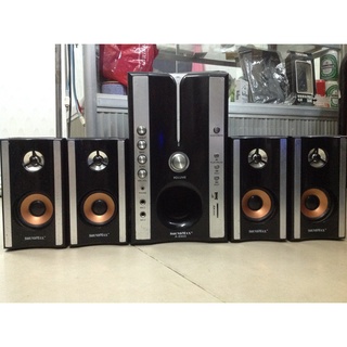 Bộ loa Soundmax A-8900 4.1 có USB giá rẽ (Tặng dây AV 3.5)