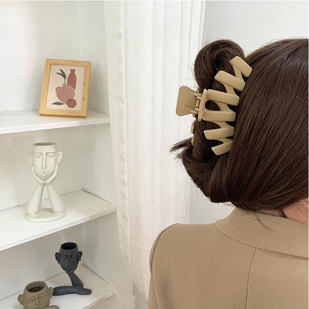 Kẹp Tóc Màu Sắc Kẹo Ngọt Kích Cỡ Lớn VANES1 Dành Cho Nữ