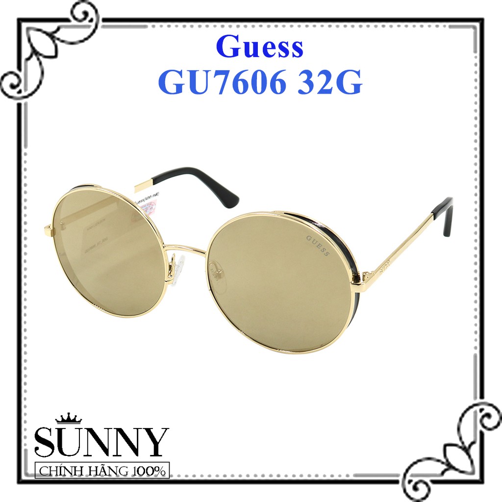 GU7606 - kính mát thời trang Guess chính hãng, thiết kế dễ đeo bảo vệ mắt