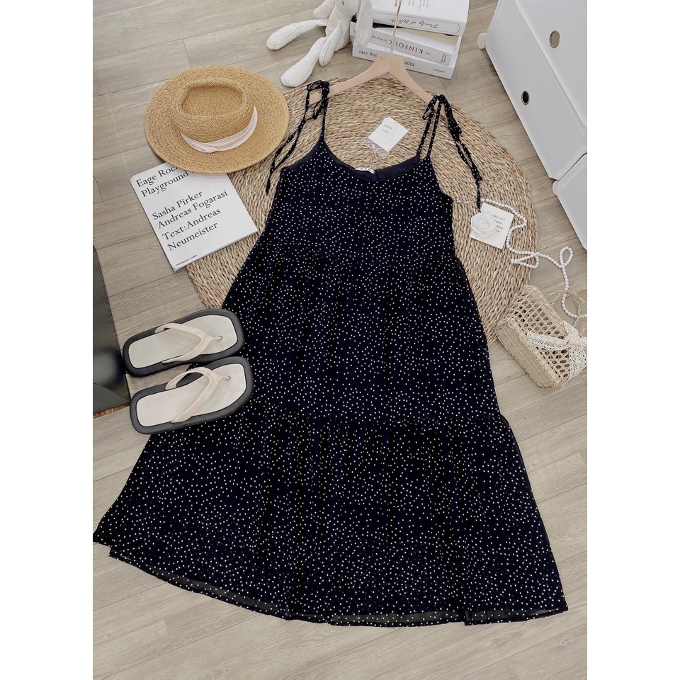 Váy  chấm bi Quảng Châu CHANREEN