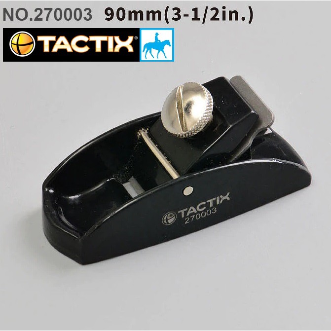 Bào Gỗ Cầm Tay 90mm Lưỡi Bào Rộng 25mm TACTIX 270003