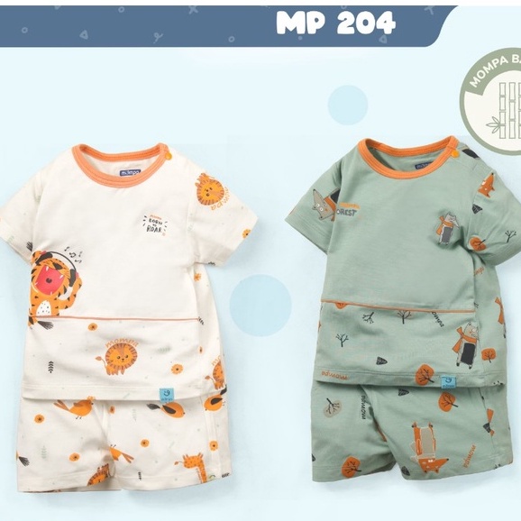 Mompa - Bộ cộc tay cổ tròn 511