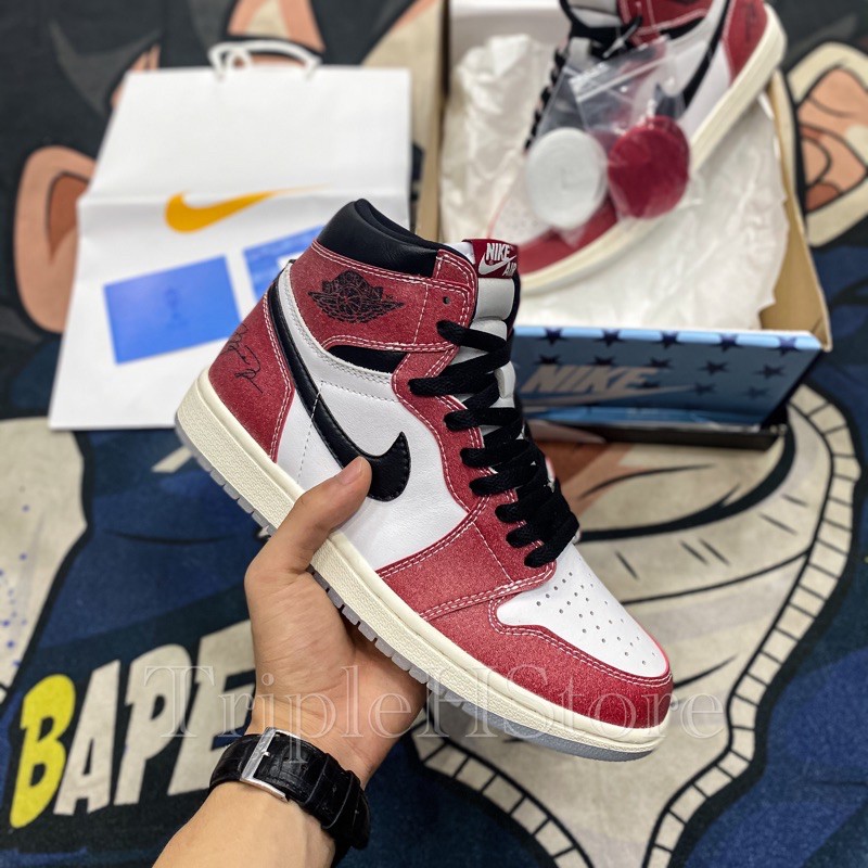 [TripleHStore] Giày Jordan 1 Retro High Trophy Room Chicago - Sc