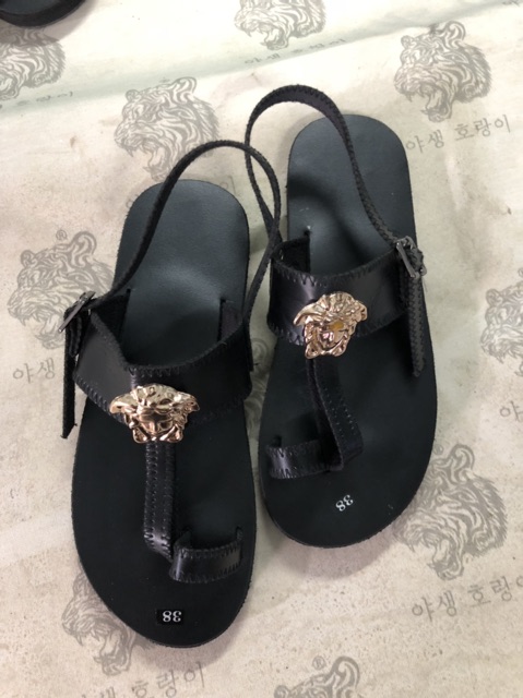 Sandaldongnai sandal nữ đế đen quai đen size từ 35 nữ đến 41 nữ đủ màu đủ size ib chọn thêm