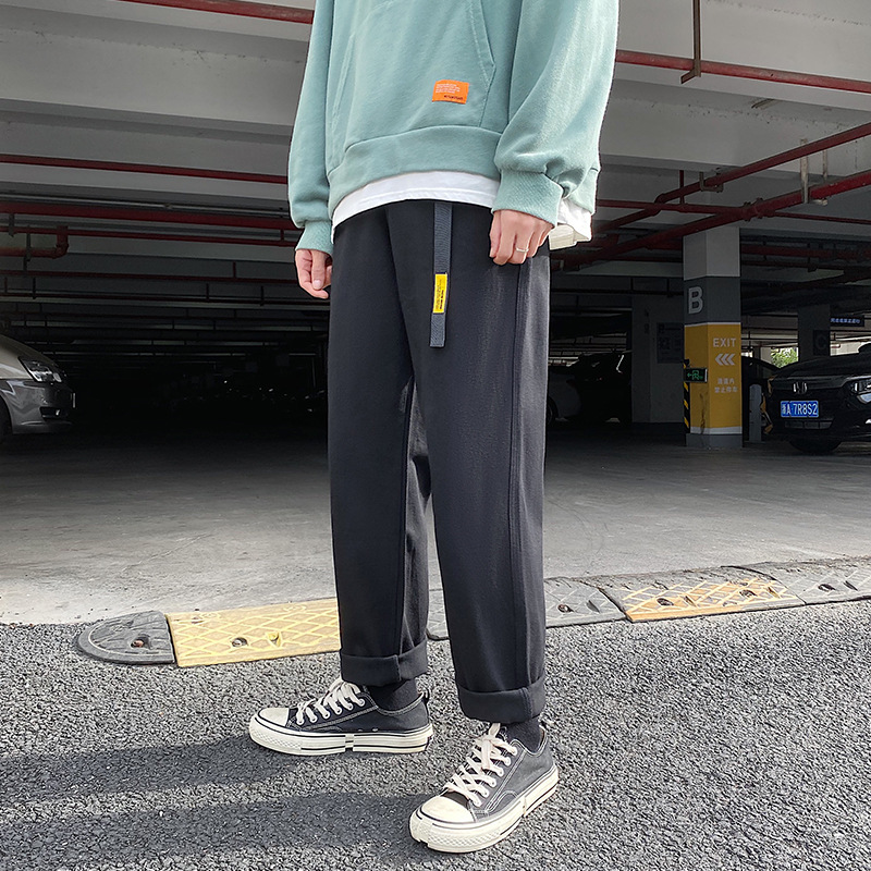 DUNEA Quần Jeans Dài Ống Rộng Thời Trang Cá Tính Cho Nam