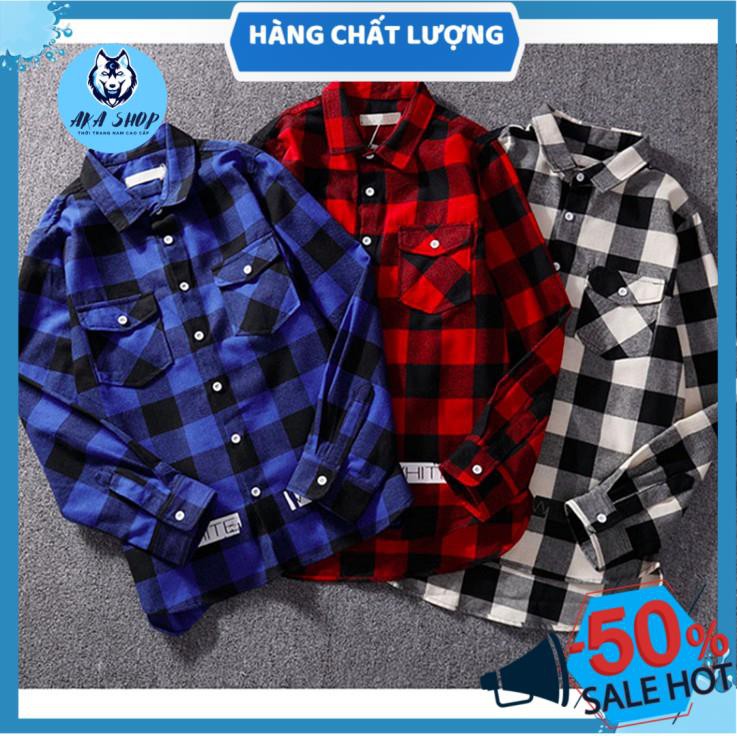 Áo sơ mi caro nam nữ [HÀNG CAO CẤP] | BigBuy360 - bigbuy360.vn