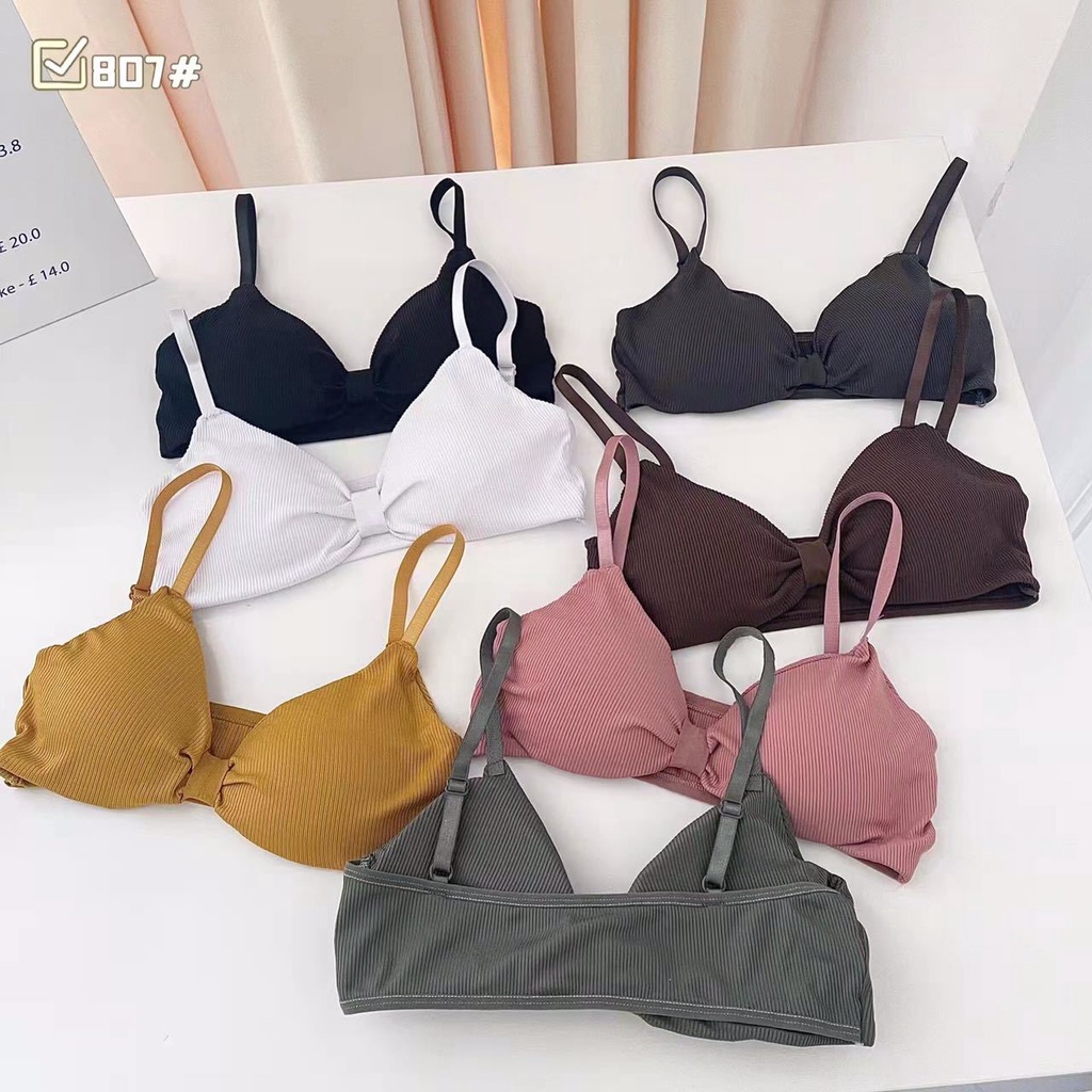 Áo lót dây Aoweinisi không đường may có đệm ngực cao cấp cho nữ