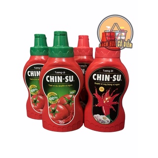 Tương ớt - tương cà Chinsu chai 250g