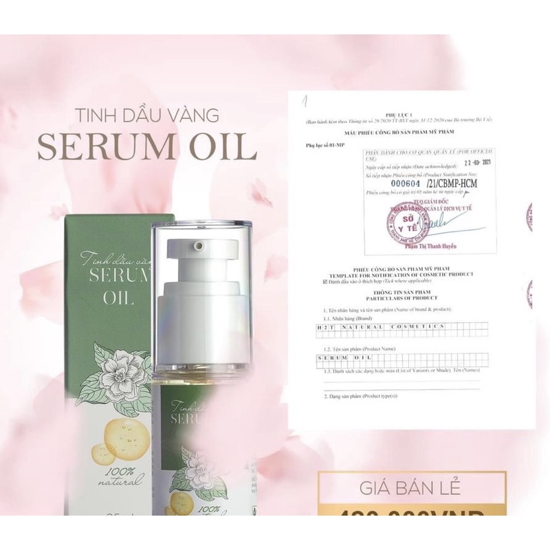 Tinh dầu dưỡng cấp ẩm cho da mặt Serum Oil ❤️FREESHIP❤️ | BigBuy360 - bigbuy360.vn