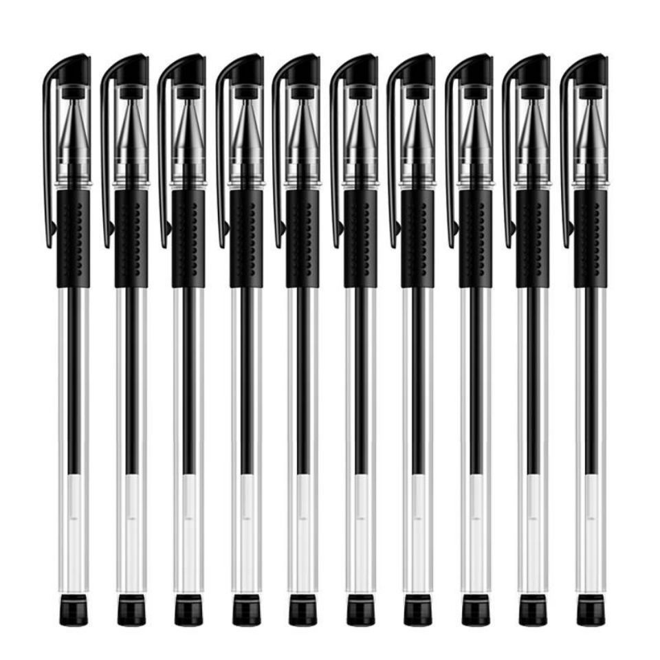 Bút Bi Mực Gel Ngòi 0.5mm Mực Đen Đỏ/Xanh Dương