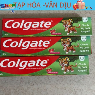 Kem đánh răng Trẻ em Colgate hương dâu 40g ✅còn hàng ✅ tạp hóa Văn Dịu