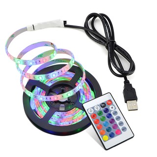 Đèn LED dải 5V USB SMD2835 TV chiếu sáng nền 1M 2M 3M 4M 5M tự làm linh hoạt