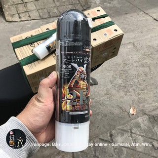 Samurai 2K08 - Sơn xịt bề mặt gầm ô tô giúp ngăn chống trầy xước, rỉ sét (Samurai Undercarriage Epoxy)