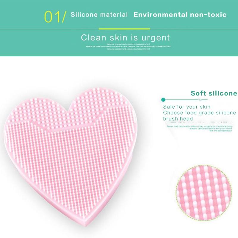 Bàn Chải Silicone Rửa Mặt Tẩy Tế Bào Chết Chống Lão Hóa Massage Cầm Tay YOUYO