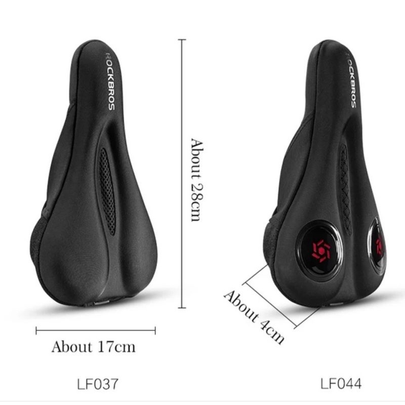 Đệm Yên, Bọc Yên Xe Đạp Gel Silicon Rockbros - Êm Vô Địch