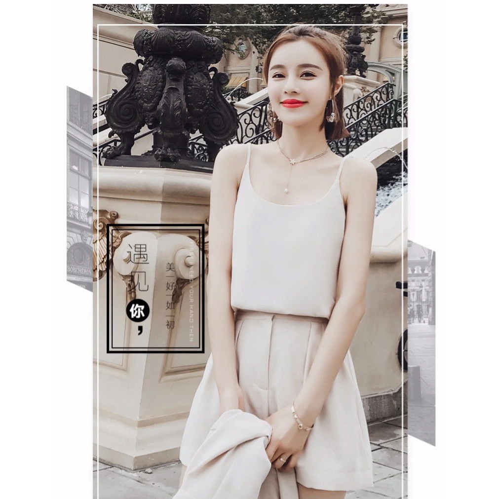 HL Fashion| HLS50 Set vest nữ ngắn tay 3 mảnh, set vest nữ Hàn Quốc, vest blazer nữ, set trang phục mặc hè 2021