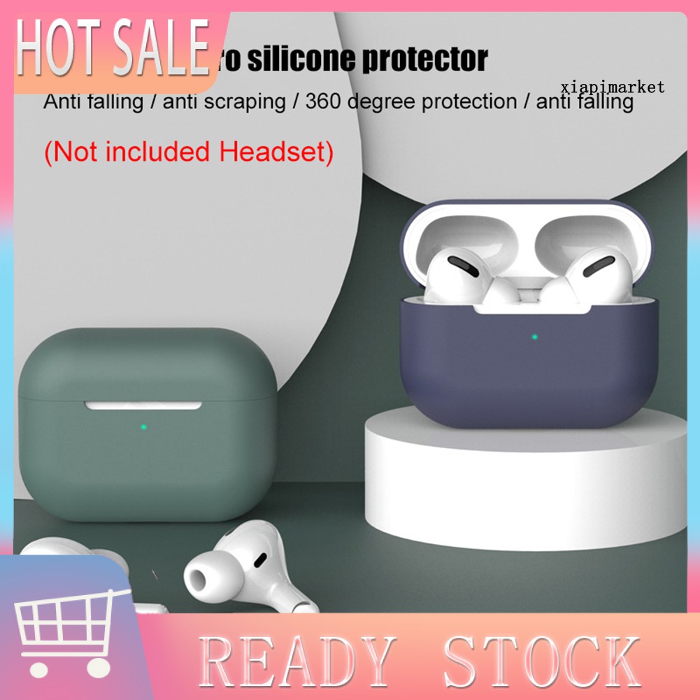 Vỏ Bảo Vệ Hộp Sạc Tai Nghe Bluetooth Airpods Pro 3 Bằng Silicon Tiện Dụng