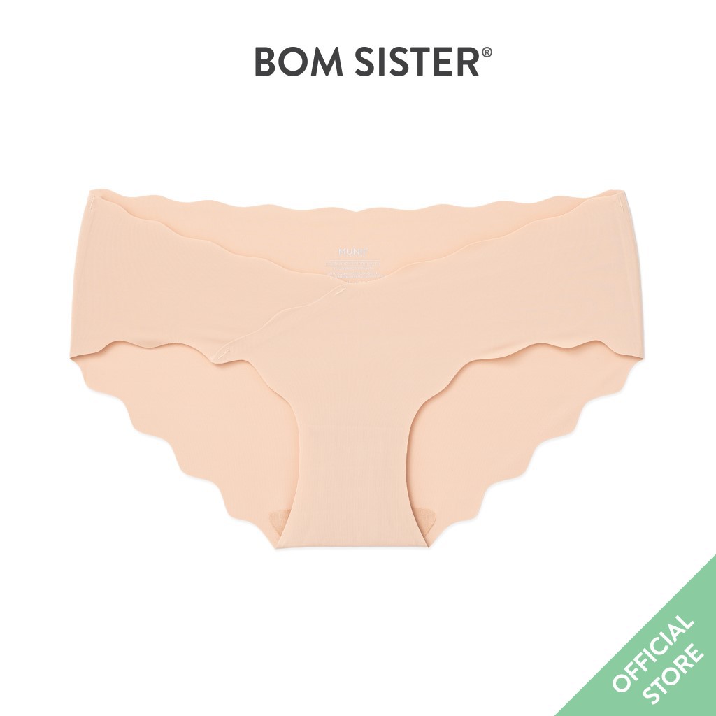 [Mã FARSBR99A giảm 10% đơn 99K] Quần lót su viền màu trơn chuyên dụng cho mẹ bầu BOM SISTER Q8009
